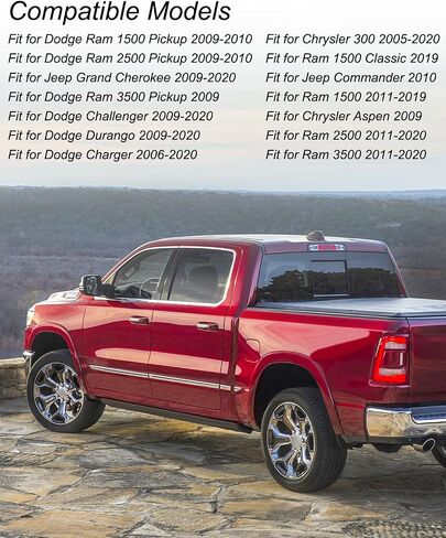 طقم أجهزة العادم المنوع من أجل كرايسلر 300 Aspen Dodge Challenger Charger Durango Ram 1500 2500 3500 Jeep Commander Grand Cherokee استبدال 03309HP 06509863AA 6505316AA 6507746AA in Saudi Arabia