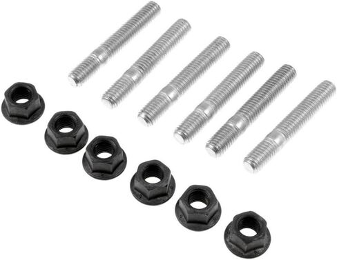 Karparts360 لـ Chevy K1500 1996 1997 1998 stud stud kit | المعدن | اللون الأسود | 10.9 الترباس درجة | البند الاستبدال القياسي درجة | M10-1.5 حجم الموضوع #1 | استبدال 10220453 ، 15028620 in Saudi Arabia