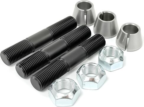 9/16 مسمار وغسالة مخروطية لـ DANA 44 متوافقة مع Jeep ، Ford ، Dodge ، Arm Arm Install Kit-3 Packs in Saudi Arabia