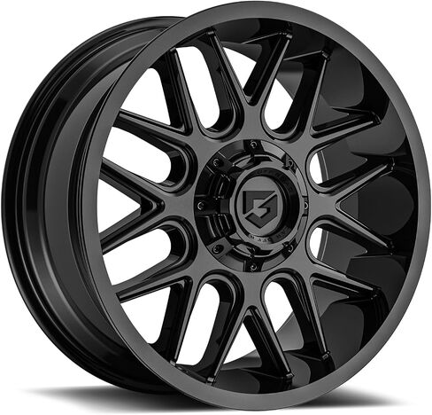 Gear Off Road 771B 18x9 ، ET +18 ، PCD 8x6.50 ، CB 125.2-Gloss Black ، 771B-8908118 in Kuwait