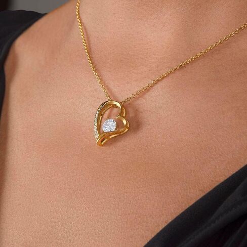 Gift for Precious Daughter Always Keep Me in Your Heart Love Dad Heart Necklace in Saudi Arabia