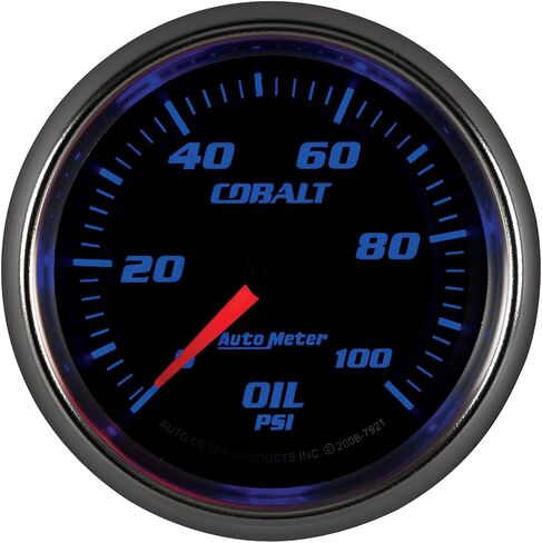 Auto Meter 7921 Cobalt Mechanical Oil Pressure Gauge in Saudi Arabia