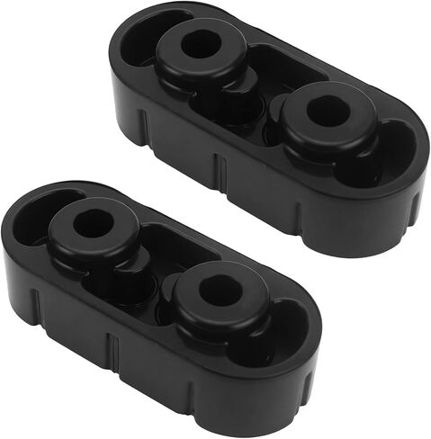2PCS Rubber Exhaust Hangers,Muffler Hanger Compatible with GMC,Cadillac,Chevrolet Replacement OEM#25956663,15740212,Exhaust Hanger Rubber for Vibration & Noise Reduction in Saudi Arabia