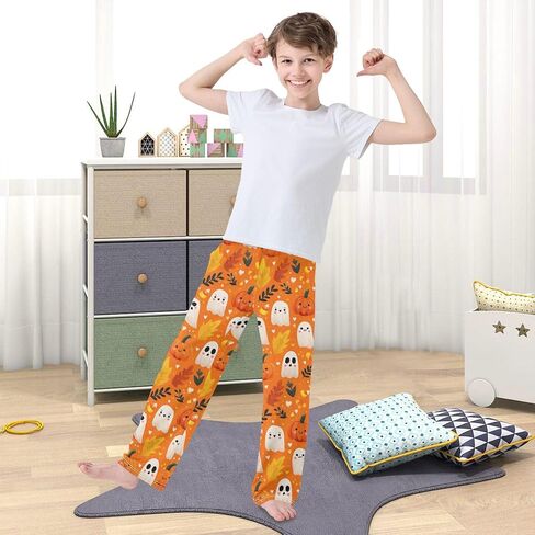 Dussdil Pajama Pants Long Sleep PJ Pant Pajama Bottoms Elastic Waist Lounge Pants with 2 Pockets 6-8 y in Saudi Arabia