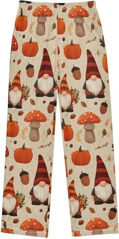 Dussdil Pajama Pants Long Sleep PJ Pant Pajama Bottoms Elastic Waist Lounge Pants with 2 Pockets 6-8 y in Saudi Arabia