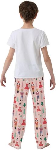 Vigtro Pajama Pants Long Sleep Sleep Super Soft Lounge Pants مع 2 جيوب حجم 6-14 سنة in Kuwait
