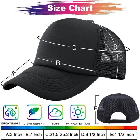 ZH 24 Pcs Sublimation Trucker Hats Blank Mesh Baseball Cap Polyester Bulk Mesh Trucker Hat for Men and Women in Saudi Arabia