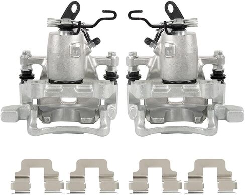 LABLT 2Pcs Brake Calipers Rear Left and Right with Bracket Replacement for A3/Quattro VW Golf GTI Jetta Rabbit 19-B2976 19-B2977 in Saudi Arabia
