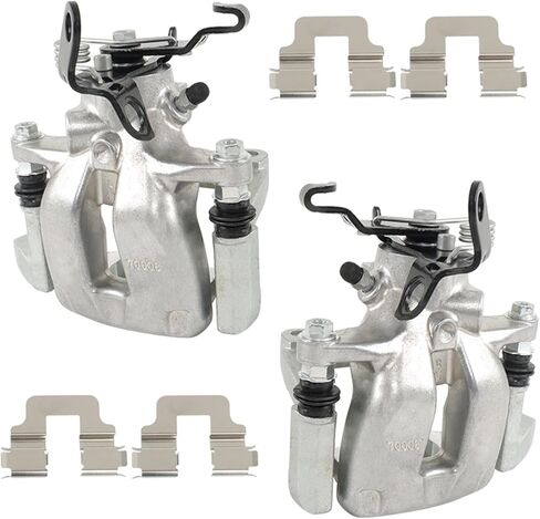 LABLT 2Pcs Brake Calipers Rear Left and Right with Bracket Replacement for A3/Quattro VW Golf GTI Jetta Rabbit 19-B2976 19-B2977 in Saudi Arabia