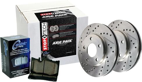 Stoptech 977.40012R Sport Axle Pack, Slotted, Rear in Saudi Arabia