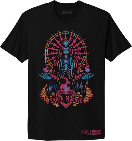 Grunt Style Santa Muerte Boyfriend Fit Thirt T-Shirt in Saudi Arabia
