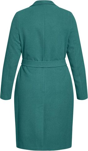 City Chic Women's Plus Size Coat - Sassy Military in Saudi Arabia