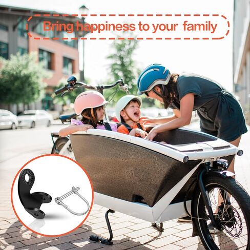 2Pcs Burley Bike Hitch Bicycle Cargo Trailer Hitch Coupler Attachment Adapter Angled Replacement Connector Bike Cargo Coupler for Kid/Pet/Dog in Saudi Arabia