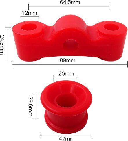 USonline911 Shift Linkage Hardware Pin Clip & Bushing for 1997 Honda Civic del Sol S Coupe 2-Door 1.6L 1588CC 98Cu. in. l4 Gas SOHC Naturally Aspirated in Saudi Arabia
