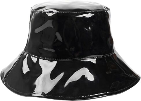 Insun Unisex Waterproof PU Leather Bucket Rain Hat Sun Hat UV Protection in Saudi Arabia