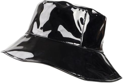 Insun Unisex Waterproof PU Leather Bucket Rain Hat Sun Hat UV Protection in Saudi Arabia