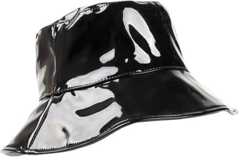 Insun Unisex Waterproof PU Leather Bucket Rain Hat Sun Hat UV Protection in Saudi Arabia