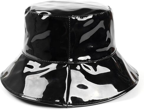 Insun Unisex Waterproof PU Leather Bucket Rain Hat Sun Hat UV Protection in Saudi Arabia