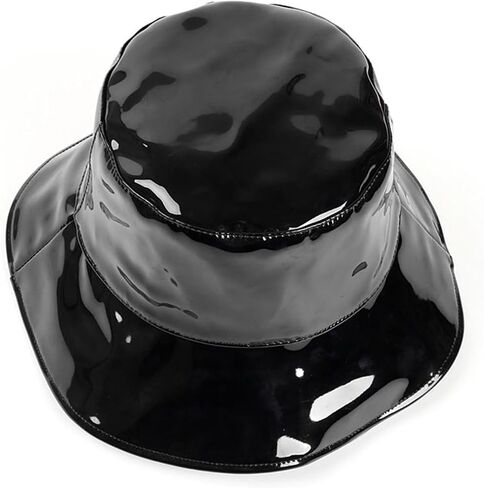 Insun Unisex Waterproof PU Leather Bucket Rain Hat Sun Hat UV Protection in Saudi Arabia