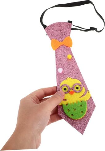 BESTYASH Children Adjustable Easter Necktie For Parties And Gatherings Children Costume Necktie Kid Festival in Kuwait