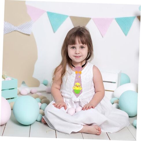 BESTYASH Children Adjustable Easter Necktie For Parties And Gatherings Children Costume Necktie Kid Festival in Kuwait