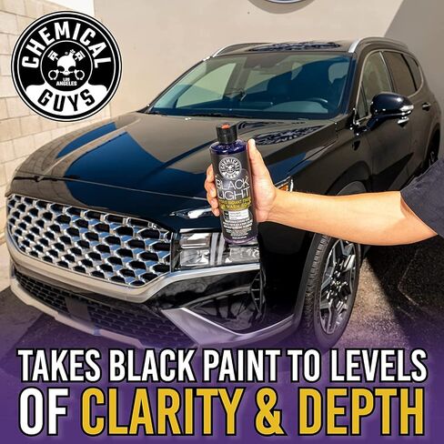 Chemical Guys Black Light Hybrid Radiant Finish Car Wash Soap and Superior Surface Cleanser 2 Pack (2 X 16 Fl. Oz.) - Gloss Enhancing pH Balanced Formula for Maximum Shine in Saudi Arabia
