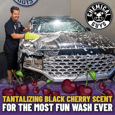 Chemical Guys Black Light Hybrid Radiant Finish Car Wash Soap and Superior Surface Cleanser 2 Pack (2 X 16 Fl. Oz.) - Gloss Enhancing pH Balanced Formula for Maximum Shine in Saudi Arabia