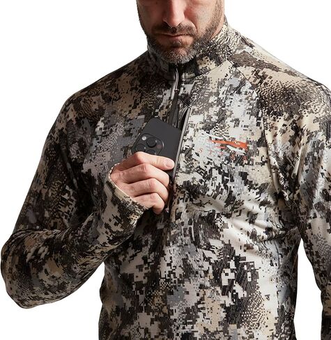 Sitka Gear Mens Core Merino 220 Half-Zip Jacket in Saudi Arabia