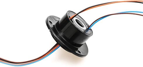 1PCS 10mm Hole Hollow Slip Ring 4 Channels 2A Conductive Electric Collector Slipring Rotary Joint Connector 240VAC/DC in Saudi Arabia