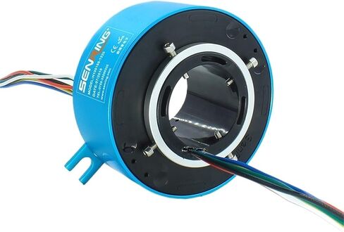 Through bore slip rings electrical contacts 38.1mm 6 circuits 10A in Saudi Arabia