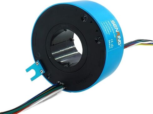 Through bore slip rings electrical contacts 38.1mm 6 circuits 10A in Saudi Arabia