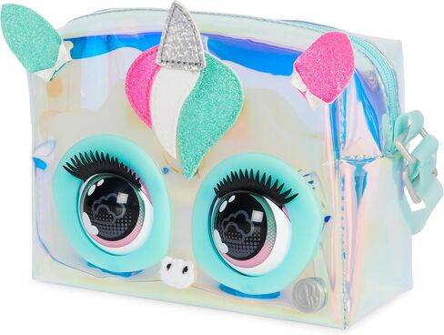 Purse Pets - Cheetah Fanny Pack - Interactive Companion Belt Bag - Interactive Animal with 30 Rainbow Reactions & Light Effects - 5 Songs to Discover - Toy for Children Ages 5+ in Kuwait