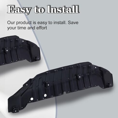 CarPartsDepot Front Engine Splash Shield Compatible with Hyundai 2011-2013 Elantra Engine Under Cover in Saudi Arabia