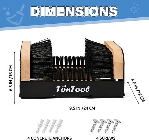 Boot Brush Scraper Outdoor - Boot Cleaner Brush Outdoor Heavy Duty - Heavy Duty Boot Scrubber in Saudi Arabia