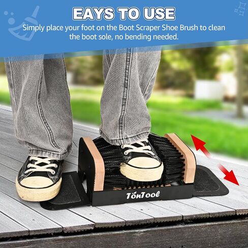 Boot Brush Scraper Outdoor - Boot Cleaner Brush Outdoor Heavy Duty - Heavy Duty Boot Scrubber in Saudi Arabia