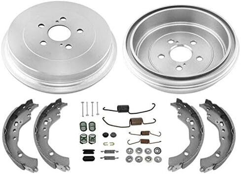 Rear Brake Drums & Brake Shoes Springs 4pc Kit Replacement Parts For Toyota Corolla 2009 2010 2011 2012 2013 2014 2015 in Saudi Arabia