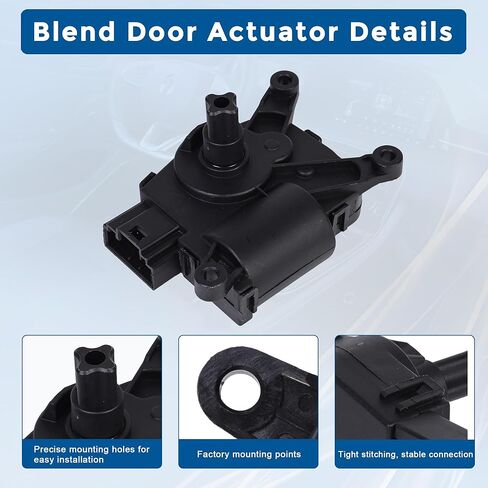 604-054 ALLEND DOOR Actuator Actuator HVAC متوافق مع Chrysler 2017-2023 Pacifica 2020-2023 Voyager Grand Caravan Dodge 2013-2016 Dart Main Air Inlet Recirculation Placing 68164960aa in Saudi Arabia