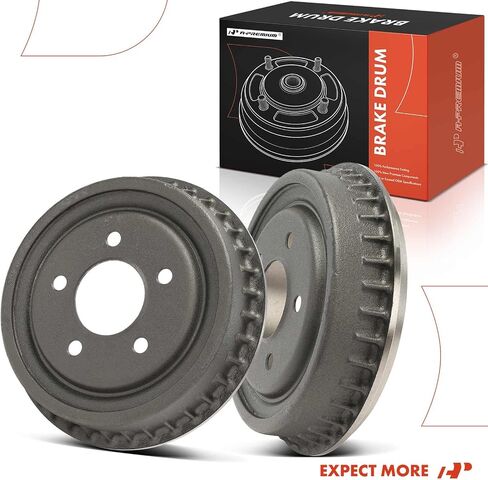 A-Premium 9 in (228.6 مم) طبول الفرامل الخلفية مجموعة متوافقة مع نماذج فورد ومازدا المختارة-Ranger 1998-2009 ، B2300 2001-2010 ، B2500 1998-2001 ، B3000 1998-2008 ، 2 pcs in Kuwait