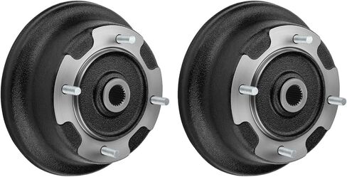 M MATI 2PCS Rear Brake Drum W/Bolts for Kawasaki Mule SX KAF400 2017-2024 Mule 600 610 4x4 KAF400 2005-2016 41038-0018 41038-0583 92153-0920 92154-1313 92154-1482 in Saudi Arabia