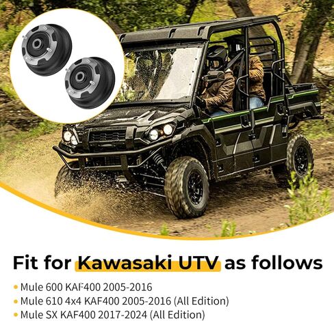 M MATI 2PCS Rear Brake Drum W/Bolts for Kawasaki Mule SX KAF400 2017-2024 Mule 600 610 4x4 KAF400 2005-2016 41038-0018 41038-0583 92153-0920 92154-1313 92154-1482 in Saudi Arabia
