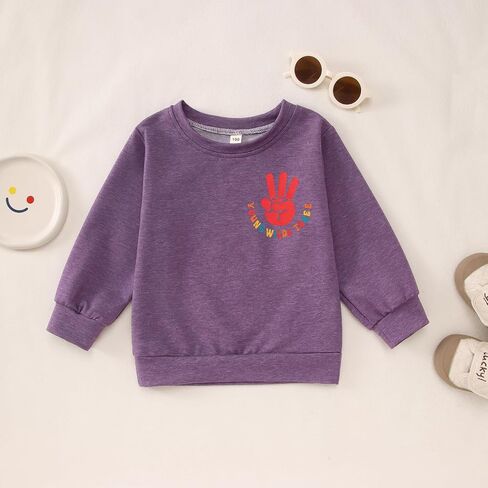 Modntoga Young Wild و Three Shirt Toddler Girl عيد ميلاد ثالث قميص ثالث عيد ميلاد Crewneck الزي 3T B-Day Party Tops in Kuwait