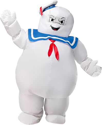Ghostbusters: Stay-Puft Marshmallow Man Inflatable Costume for Kids by Rubies, Unisex One Size in Saudi Arabia
