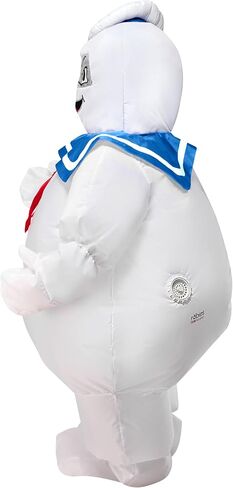 Ghostbusters: Stay-Puft Marshmallow Man Inflatable Costume for Kids by Rubies, Unisex One Size in Saudi Arabia