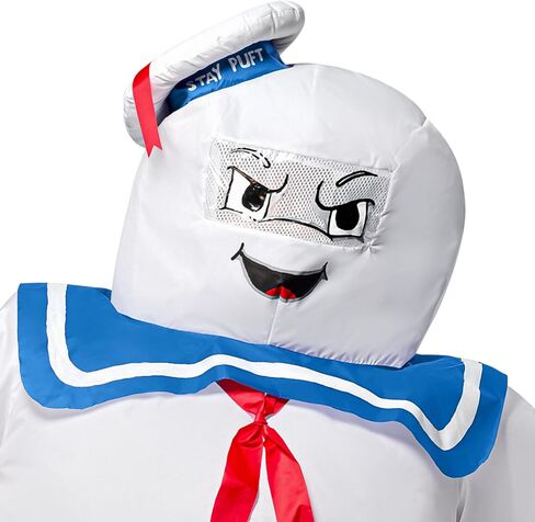 Ghostbusters: Stay-Puft Marshmallow Man Inflatable Costume for Kids by Rubies, Unisex One Size in Saudi Arabia