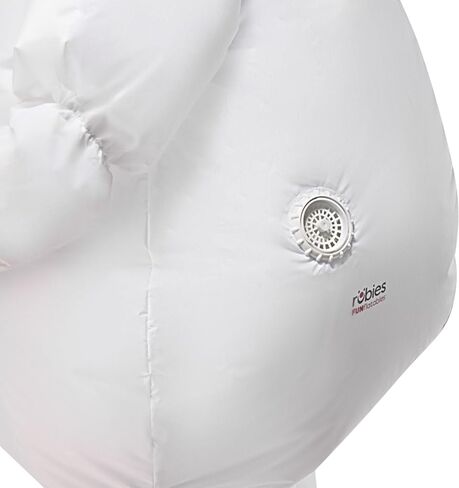 Ghostbusters: Stay-Puft Marshmallow Man Inflatable Costume for Kids by Rubies, Unisex One Size in Saudi Arabia