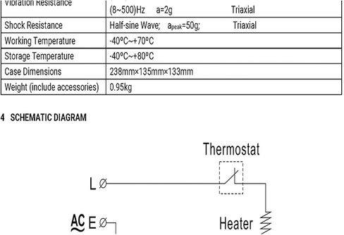 HT310 HT322 Generator Self-circulating Engine Water Heater Coolant Preheater Heaters Thermostat(HT322(2200W)) in Kuwait