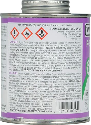 Weld-On 10211 P-68 PVC/CPVC Non-Bodied Primer - Fast Acting and Low-VOC, Clear, 1 Pint (16 fl oz) in Saudi Arabia
