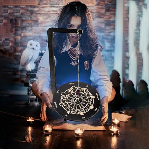 عرض البندول الخشب - حامل حامل الكريستال | موقف عرض المجوهرات | خشب الدوران البلورة | حامل تصميم رائع في غرفة المعيشة ، غرفة اليوغا ، Roo (Lunon) in Kuwait