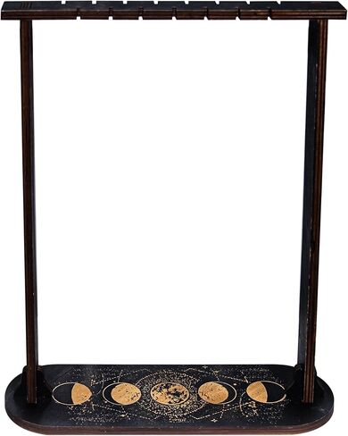 عرض البندول الخشب - حامل حامل الكريستال | موقف عرض المجوهرات | خشب الدوران البلورة | حامل تصميم رائع في غرفة المعيشة ، غرفة اليوغا ، تأمل رو (2) (ستارشيب) in Kuwait