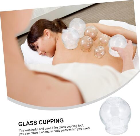 7pcs Cupping Glass Cupping Therapy Device for Physical Therapy Chinese Tool Suction Cups in Saudi Arabia